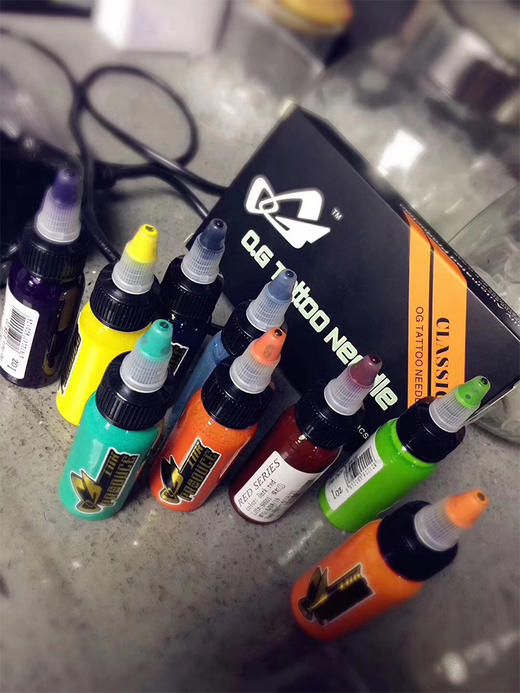 og偏色系纹身色料惊蛰刺青纹身器材 商品图3