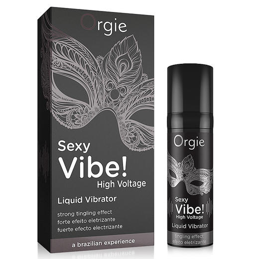 【喷泉精华】葡萄牙Orgie极乐精华震动型润滑液 女用快感增强液 前戏调情油加强款 商品图0