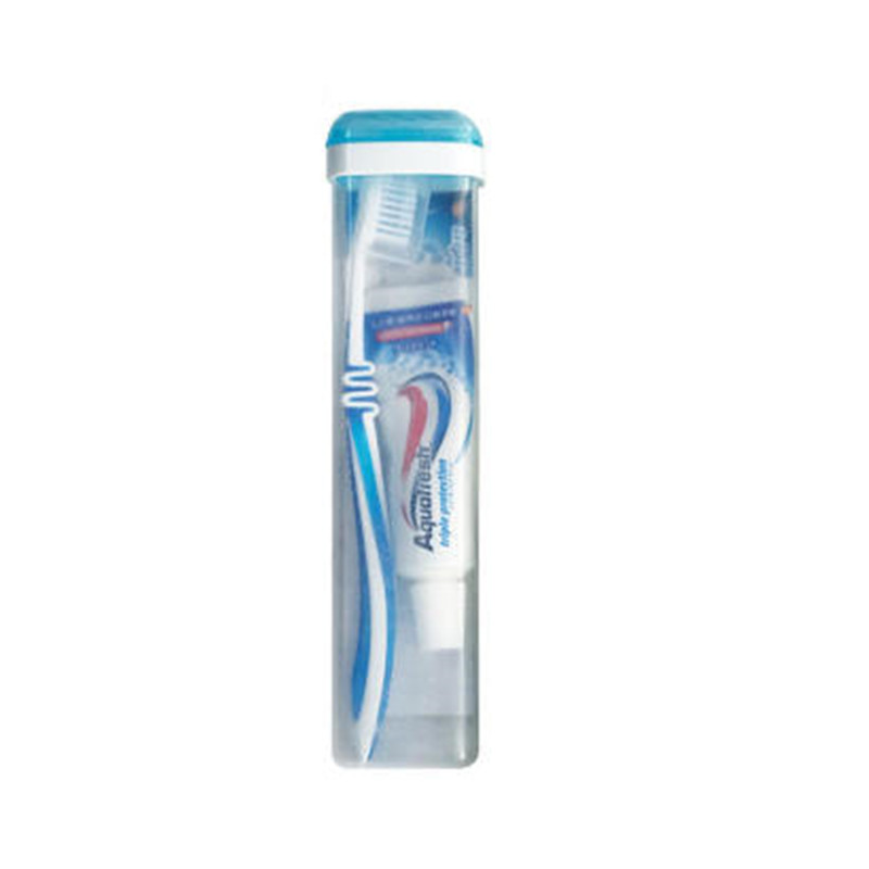 意大利Aquafresh 日本进口旅行牙刷牙膏套装 牙刷1支+牙膏35gJPY带授权招加盟代理