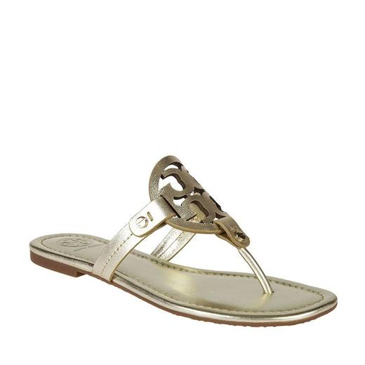 Tory Burch 汤丽柏琦 春夏 女性 时尚 百搭 女士人字拖鞋 金色 36540 723 商品图1