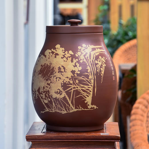 紫器丹青  茶缸 商品图1