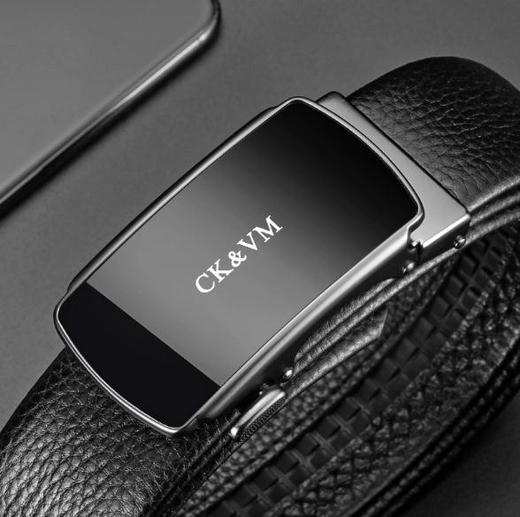 【服饰鞋包】*男士腰带商务休闲自动扣belt头层牛皮裤带皮带男 商品图0