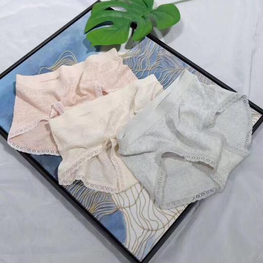 SUNJ2085 小雏菊内裤 莫代尔提花短裤 商品图2