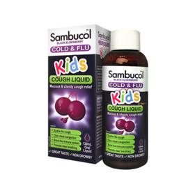 澳洲Sambucol黑接骨木儿童缓咳口服液120ml 澳洲直邮