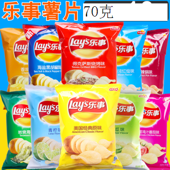乐事薯片70克