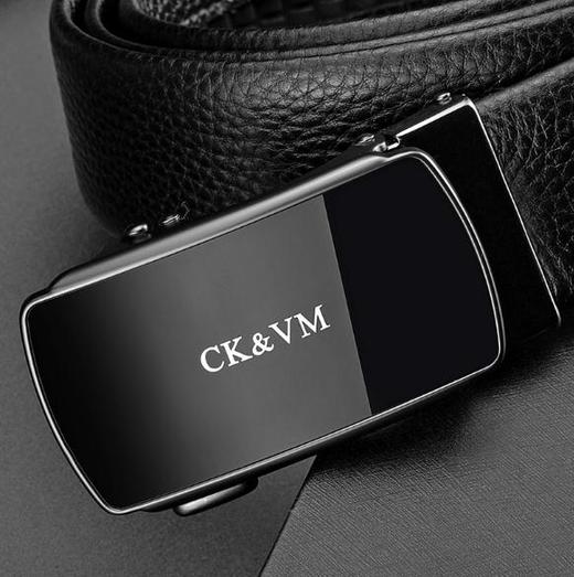 【服饰鞋包】*男士腰带商务休闲自动扣belt头层牛皮裤带皮带男 商品图2