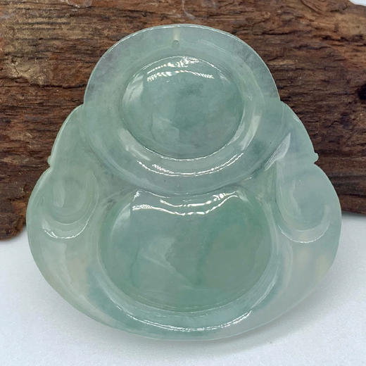 派瑞翡翠 翡翠佛 糯冰种 绿色 商品图1