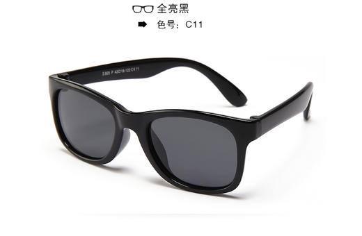 【随机发不指定】kaliar墨镜儿童男女宝宝眼镜护目硅胶时尚防辐射紫外线偏光小孩太阳镜 商品图6