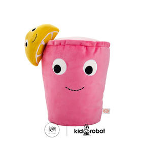 Kidrobot 美味世界 Yummy World 粉红柠檬汁毛绒玩具