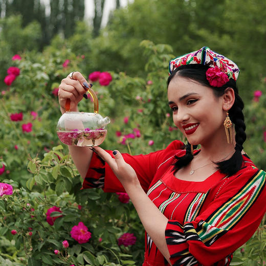 欲放 新疆 沙漠 玫瑰花   &  阿热勒花冠茶&花蕾茶&抱抱桶 商品图2