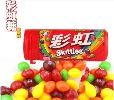 彩虹果汁糖 瓶装 30克 商品图0