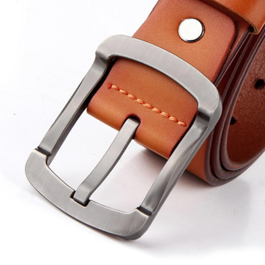 “两组装99元” 雀说 男士真皮皮带纯牛皮腰带ZK011 商品图7