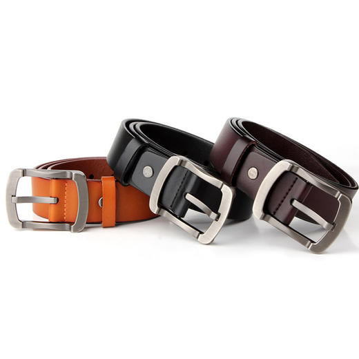 “两组装99元” 雀说 男士真皮皮带纯牛皮腰带ZK011 商品图6