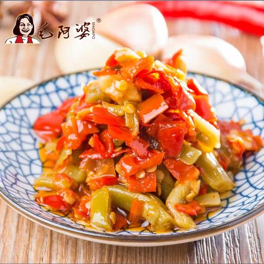 毛阿婆贡菜脆椒218克