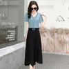 YNQJ-9045洋气减龄轻熟时尚气质显瘦小香风职业阔腿裤两件套 商品缩略图1