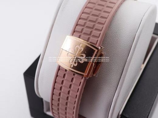 PPF再添新成员[色][色]美豆沙色！ 推出百达翡丽AQUANAUT女装机械系列，打造市面佳副本，带来全网佳体验，英姿飒爽 典藏奢华欢迎各路表友品鉴。【表壳】1.腕表尺寸35.6 X 9.5mm 圆润 商品图3