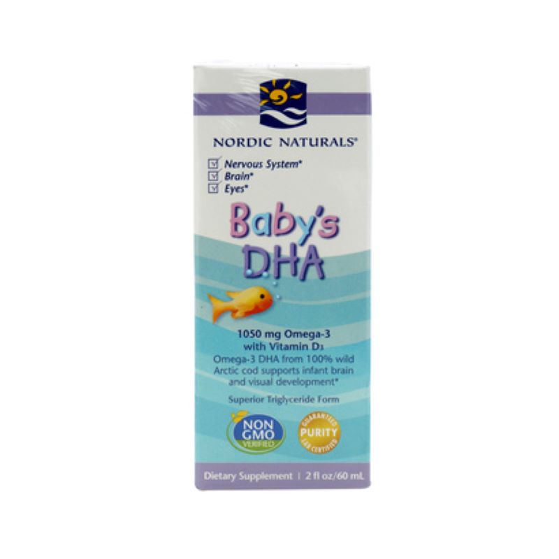 美国挪威小鱼 DHA婴幼儿鳕鱼油60ml 香港直邮JPY带授权招加盟代理