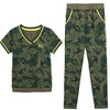 KY-27T79883新款2020夏修身显瘦气质潮流迷彩运动两件套 商品缩略图4