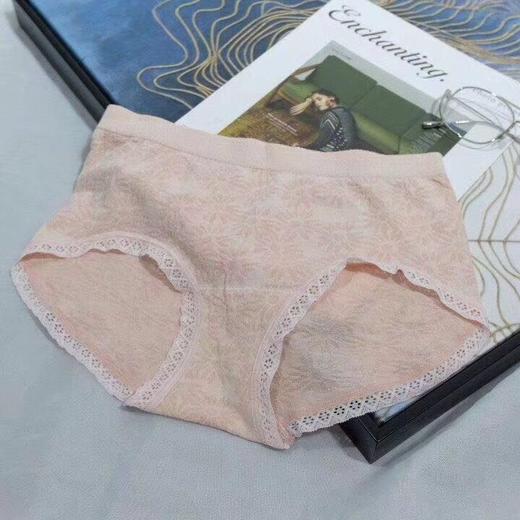 SUNJ2085 小雏菊内裤 莫代尔提花短裤 商品图5