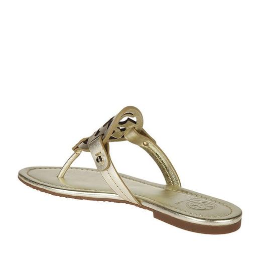 Tory Burch 汤丽柏琦 春夏 女性 时尚 百搭 女士人字拖鞋 金色 36540 723 商品图2