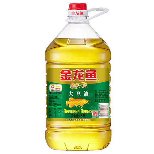 金龙鱼精炼一级大豆油（5L/桶） 商品图0