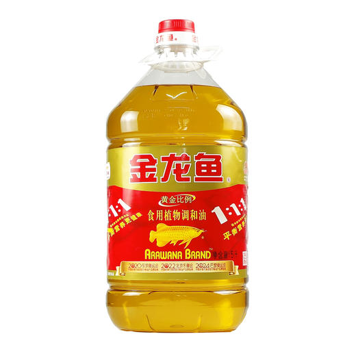 金龙鱼黄金比例食用植物调和油（5L/桶） 商品图0