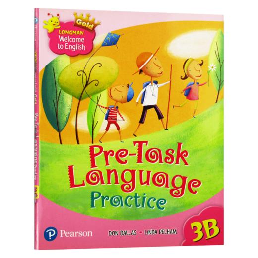 新版香港朗文小学英语教材 3年级下学期综合练习册 英文原版 Longman Welcome to English Pre-Task Language Practice 3B 英文版 商品图0
