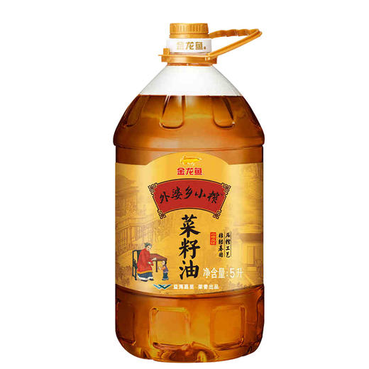 金龙鱼外婆乡小榨菜籽油（5L/桶） 商品图0
