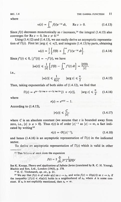 【中商原版】Special Functions & Their Applications 英文原版 特殊函数及其应用 N. N. Lebedev 商品图7
