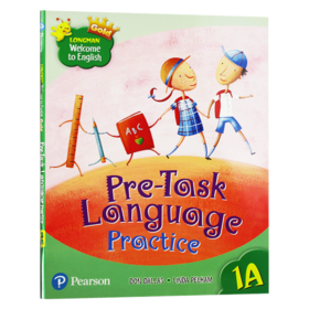 新版香港朗文小学英语教材 1年级上学期综合练习册 英文原版 Longman Welcome to English Pre-Task Language Practice 1A 英文版