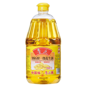 鲁花5S压榨一级花生油（1.8L/瓶）