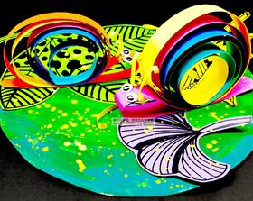 《树叶上的蜗牛》立体/手工【自动发货：下单后，点击手机短信中收到的链接，即可获取文件下载的链接；如有任何问题，可添加客服微信hm33268获得帮助】