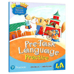 新版香港朗文小学英语教材 4年级上学期综合练习册 英文原版 Longman Welcome to English Pre-Task Language Practice 4A 英文版