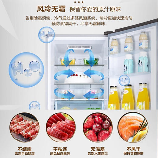 海尔(haier)冰箱bcd-218wdgs 商品图3