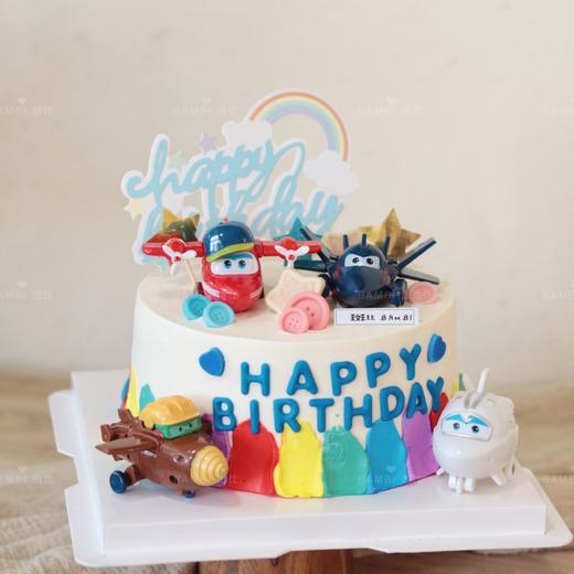超级飞侠彩虹🌈奶油蛋糕 商品图1
