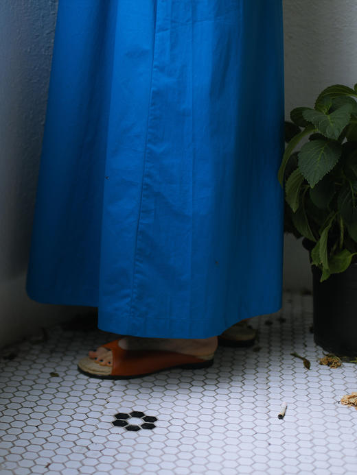 HIDEMI 海洋蓝宽松简约设计感连体裤 商品图10