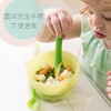 美国olababy欧拉宝贝宝宝便携餐具套装婴儿辅食勺硅胶防摔儿童碗 商品缩略图2