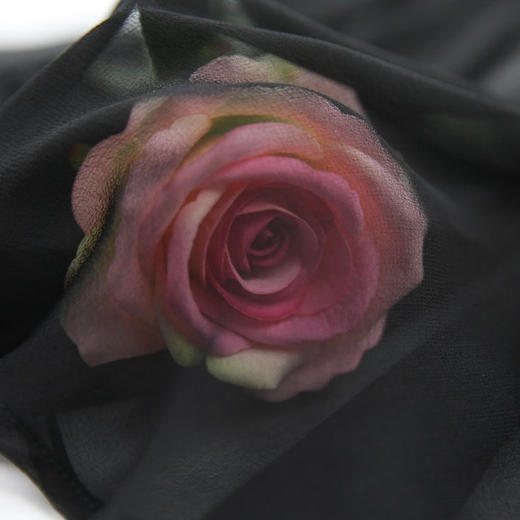 丁摩 真丝乔其纱系带防晒衣空调开衫桑蚕丝外披ZFYY223 商品图3