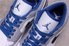 乔丹1代低帮系列Nike Air Jordan 1 Low 货号：553558-103 乔1低帮蓝蛇纹独立日 商品缩略图4