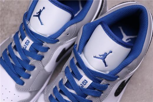 乔丹1代低帮系列Nike Air Jordan 1 Low 货号：553558-103 乔1低帮蓝蛇纹独立日 商品图4