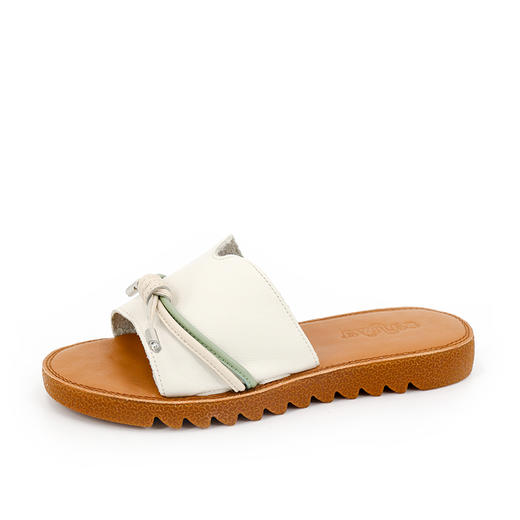 Safiya索菲娅夏款软底绳结拖鞋2022外穿凉拖SF02110092 商品图1