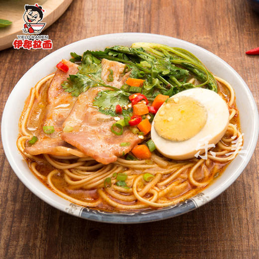 伊都拉面肉骨汤味拉面方便速食挂面条系列 商品图0