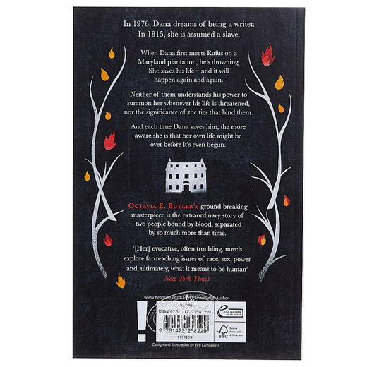 【中商原版】Kindred 英文原版 奥克塔维亚·巴特勒：亲情 科幻小说 星云奖与雨果奖得主 Octavia E. Butler 商品图1