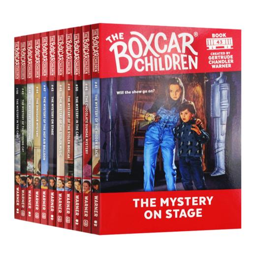 棚车少年41-49册套装 英文原版章节桥梁书 The Boxcar Children Mysteries Books 41-49 商品图4
