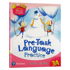 新版香港朗文小学英语教材 3年级上学期综合练习册 英文原版 Longman Welcome to English Pre-Task Language Practice 3A 英文版
