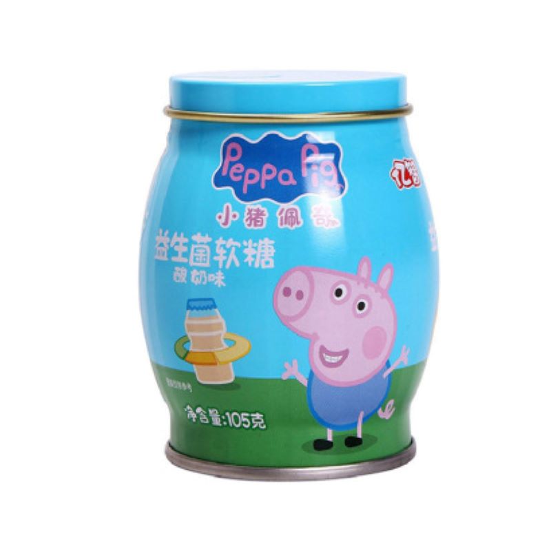 小猪佩奇105G酸奶味益生菌软糖JPY带授权招加盟代理