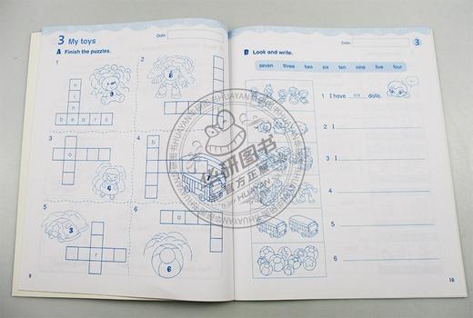新版香港朗文小学英语教材 1年级上学期综合练习册 英文原版 Longman Welcome to English Pre-Task Language Practice 1A 英文版 商品图2
