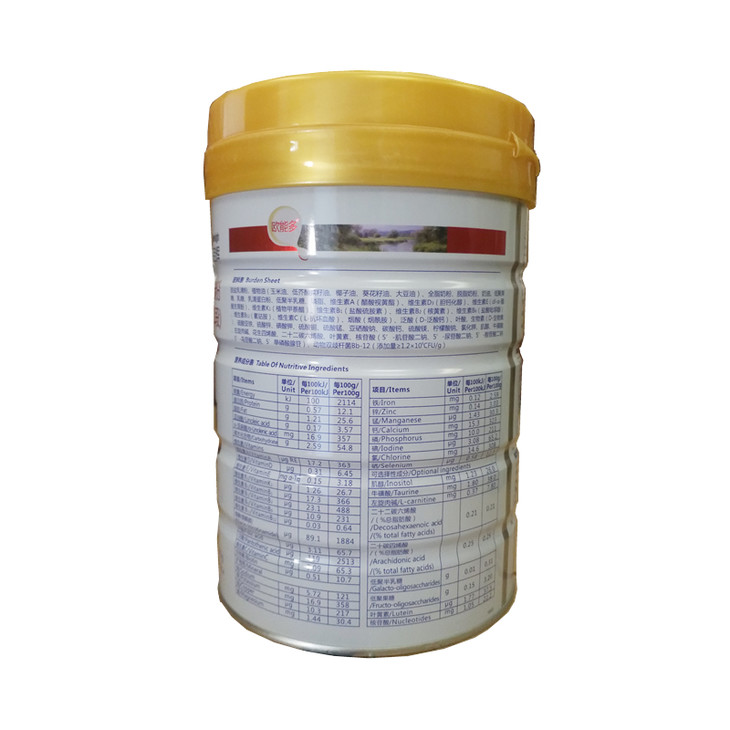 欧能多启辉婴儿配方奶粉1段800克