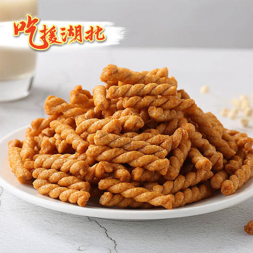 【卧龙小麻花】128g/袋*4，甜辣味和烧烤味任意选产地直发 商品图3