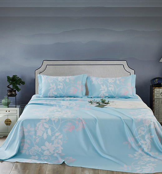 孚日家纺 | 天丝凉席三件套-知影(842000004)